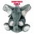 KONG - Kong Comfort Kiddos Jumbo Elephant Xl 33X33X19Cm - Pet Supplies
