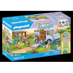 Playmobil - Mobile horse riding school 71493 - Toys