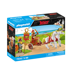 Playmobil - Asterix Roman Chariot 71543 - Toys