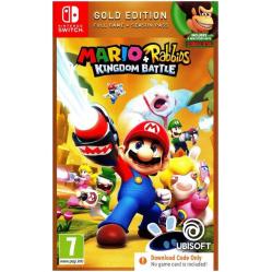 Mario AND Rabbids Kingdom Battle (Gold Edition) (Code in Box) - Nintendo Switch