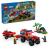 LEGO City - 4x4 Fire Truck with Rescue Boat (60412) - Toys