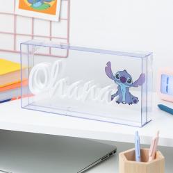 Stitch Ohana LED Neon Light - Fan Shop and Merchandise