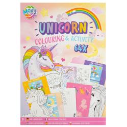 Moxy - Colouring AND Activity Book - Unicorn (150068) - Toys