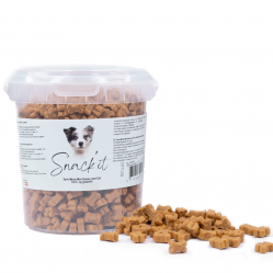Snackit - Semi-Moist Mini Bones W- Cheese 500g - 01-777 - Pet Supplies
