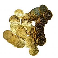 Pocket Money - Golden Coins 100 pcs (500028) - Toys