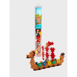 Plus-Plus - Viking Ship - 100 pcs Tube (4312) - Toys