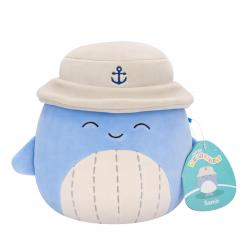 Squishmallows - 19 cm P20 Plush - Samir Whale 206091 - Toys