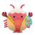 Squishmallows - 19 cm P20 Plush - Lorono Lobster 206091 - Toys