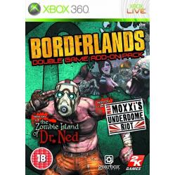 Borderlands Double Game Add-On Pack UK-Sticker - Xbox 360