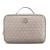 Gillian Jones - 2-compartment Bosmetic Bag Beige velour - Beauty