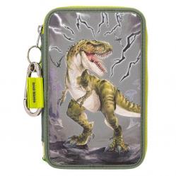 Dino World - Triple Pencil Case REFLECTOR 0411758 - Toys