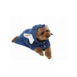 Peppy Buddies - Bathrobe Elephant XL Blue Size 70 cm - 697271866754 - Pet Supplies