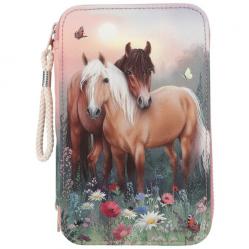 Miss Melody Triple Pencil Case FLOWERS ( 0412869 ) - Toys
