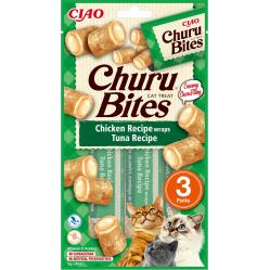CHURU - Bites Chicken And Tuna Wrap 3pcs- 7985060 - Pet Supplies