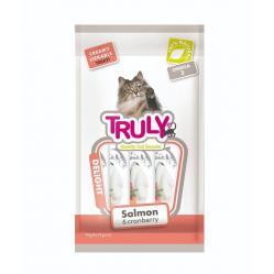 Truly - Cat Creamy Lickable Salmon AND Cranberry 70g - WP11379 - Pet Supplies