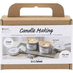 Mini Craft Kit - Candle Casting - Soy Candle w-Aventurin AND Amethyst (977753) - Toys