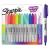 Sharpie - Permanent Marker Fine Glam Pop 12-Blister (2198780) - Toys