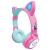 Lexibook - Barbie Bluetooth headphones with light (HPBTKTBB) - Toys