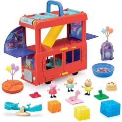 Peppa Pig - 2 In 1 Party Bus F8881 - Toys