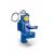 LEGO - Keychain w/LED - Spaceman Blue (4006036-KE10H) - Toys