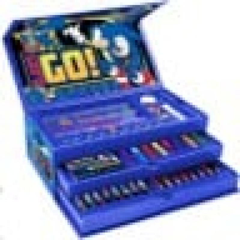 Coloring Case - SONIC - set 52pcs in paper toolbox with handle - Toys