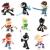 Ninja Kidz - Ninja Action Mystery Figures S1 Ass Cdu (4501) - Toys