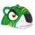 Crazy Safety - Tiger Bicycle Helmet - Green (100101-02-01) - Toys