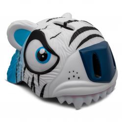 Crazy Safety - Tiger Bicycle Helmet - White 100101-03-01 - Toys