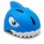 Crazy Safety - Shark Bicycle Helmet - Blue (100501-04-01) - Toys