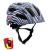 Crazy Safety - Stripes Bicycle Helmet - Dark Blue (160101-02-01) - Toys