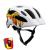 Crazy Safety - Grafitti Bicycle Helmet - White/Yellow (160101-08-01) - Toys