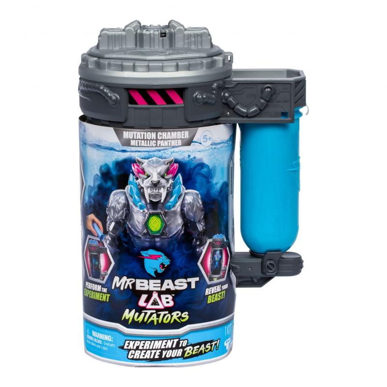 MR. BEAST LAB - Mutator Action Figs -Metalic Panther (20347) - Toys