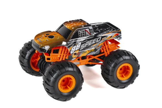 TEC-TOY - Speed Monster R-C 112 24G 74V gyro AND sound - Orange 471259 - Toys