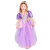 Den Goda Fen - Princess Dress w. Braid - Purple (98-104 cm) (F66621) - Toys