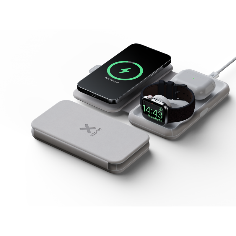 Xtorm - Foldable Wireless Travel Charger 3in1 - 15W - Electronics