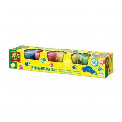 SES Creative - Fingerpaint Primary 4x110ml - S00391 - Toys