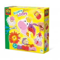 SES Creative - Fluffy Loops - Soft Yarn Animals - S14010 - Toys