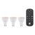 EGLO - Set of 3x GU10, remote control - RGB + TW - Zigbee, Bluetooth - Electronics