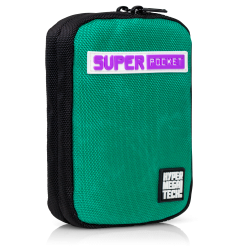 Blaze Evercade Hmt Super Pocket Fabric Case - Green-Black - BLAZE TAB Plus