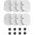 PetLibro - Capsule Replacment Filter(8 packs) - (PL-FF002-92W) - Pet Supplies