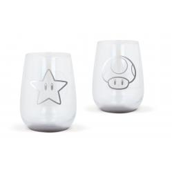 Super Mario - Gift set of 2 Glasses 1376 - Toys