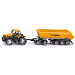 Siku - 187 Jcb With Dolly And Tipping Trailer 313-1858 - Toys