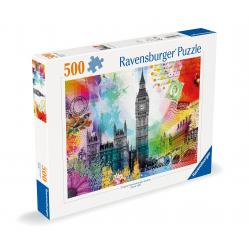 Ravensburger - Puzzle London Postcard 500p (12000309) - Toys