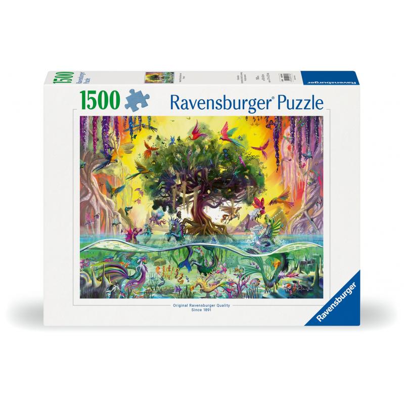 Ravensburger - Puzzle Sea Unicorn 1500p (12000798) - Toys