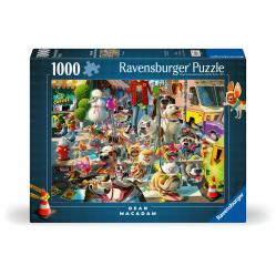 Ravensburger - Puzzle The Dog Walker 1000p 12000876 - Toys