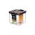 Sistema - Tritan Ultra Square 700ml - Home and Kitchen