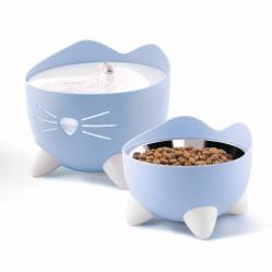 CATIT - Combo Kit Pixi Blue - 7850454 - Pet Supplies