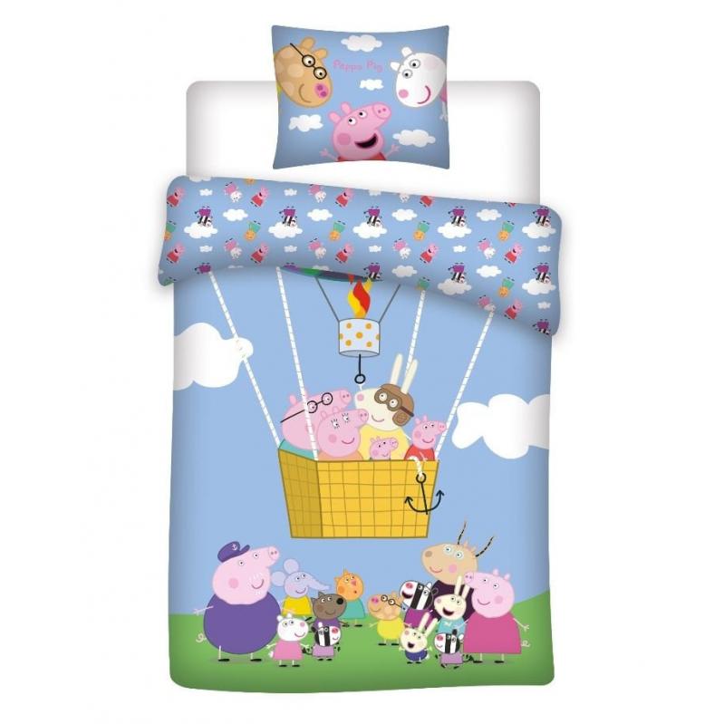 Bed Linen Junior Size 100x140 cm Peppa Pig Baby and Children