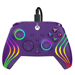 PDP Afterglow Wave Wired Controller - Purple - Xbox Series X