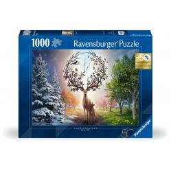 Ravensburger - Puzzle Magical Deer 1000p 12001088 - Toys